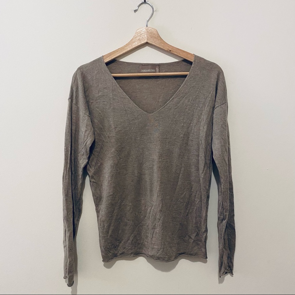 Zadig & Voltaire cashmere/silk blend sweater